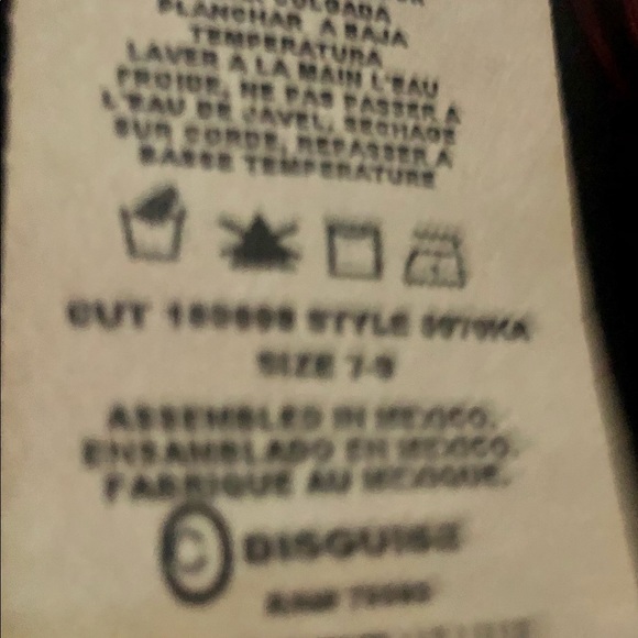 - Retro American Idol kids size 7/8 2 Pc Outfit And Glove - Picture 4 of 4